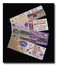 Tab Coupon Booklets for Non-Profit Organizations.
