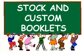 Stock and Custom Booklets