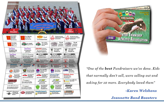coupon book for Jeannette Band